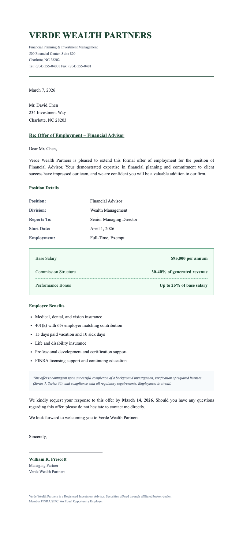 Financial services green